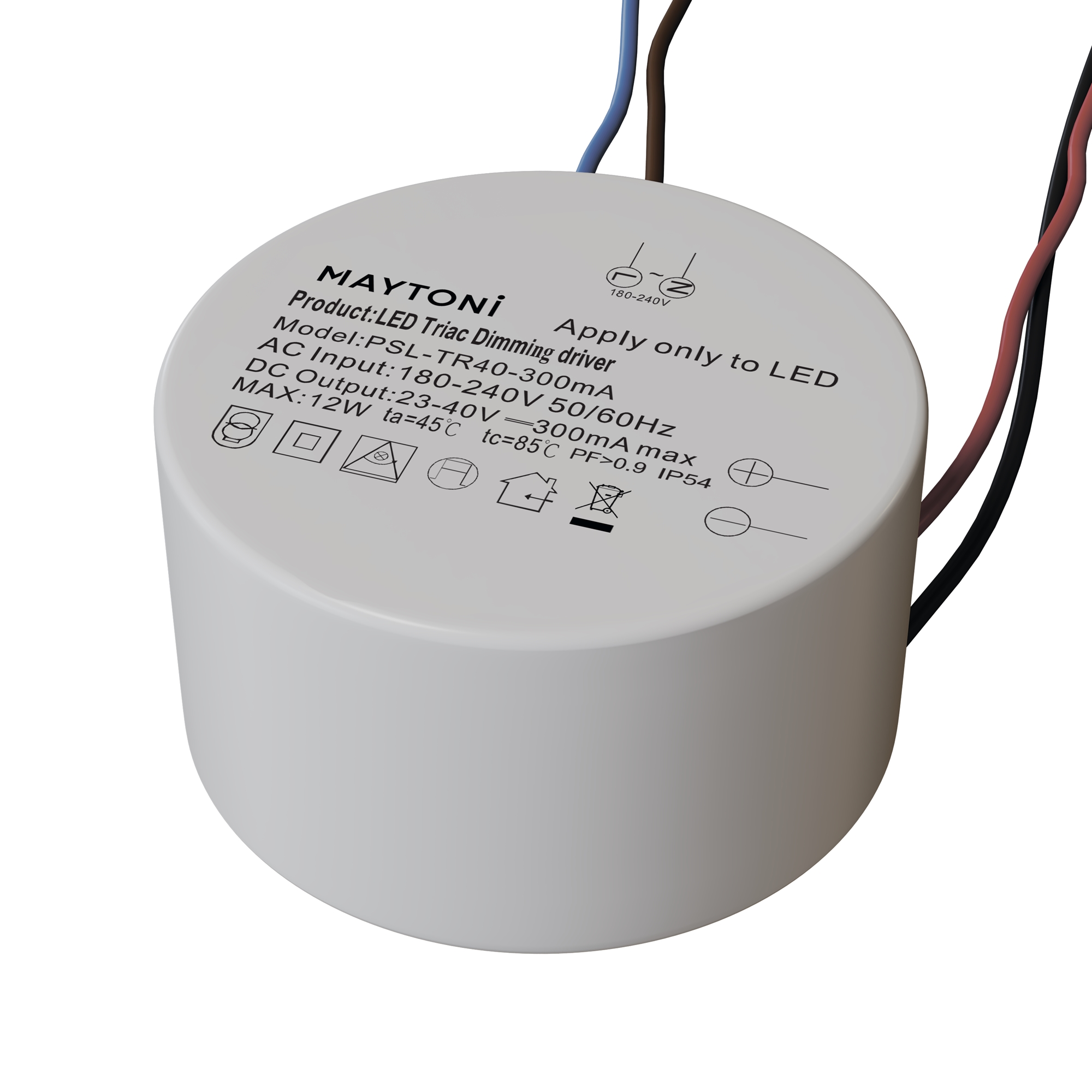 Источник питания 12W Maytoni Triac PSL-TR40-300mA_MY в Всеволожске